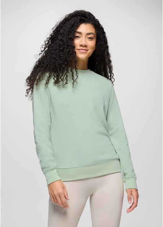 Prana Tops - PRANA Women’s Cozy Up Sweatshirt Green XS Outdoors Activewear UPF 50+